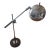 Mid Century Circa 1965 Robert Sonneman Chrome Ball Adjustable Table Lamp For Sale