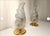 Metal Brass Lamps in Murano Glass from Barovier, Set of 2 For Sale - Image 7 of 9