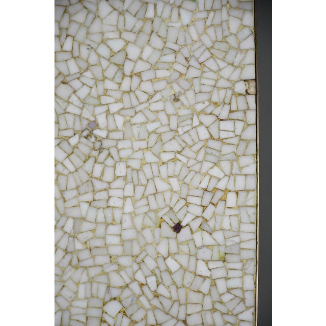 Mid-Century Brass and Glass Mosaïc Coffee Table by Berthold Müller, 1955 For Sale - Image 12 of 18