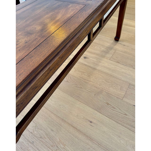 Vintage Henredon Chinoiserie/Ming Style Sofa Table/Console For Sale - Image 13 of 14