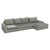 Contemporary Nathan Anthony Rocco Chaise Sectional Sofa For Sale - Image 3 of 6