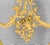 Goldenrod Antique French Rococo Revival Brass Fire Screen, 1800s For Sale - Image 8 of 13