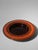 Orange Rimmed Ethnic Stoneware Plate from Gabriel, 1960s For Sale - Image 4 of 5