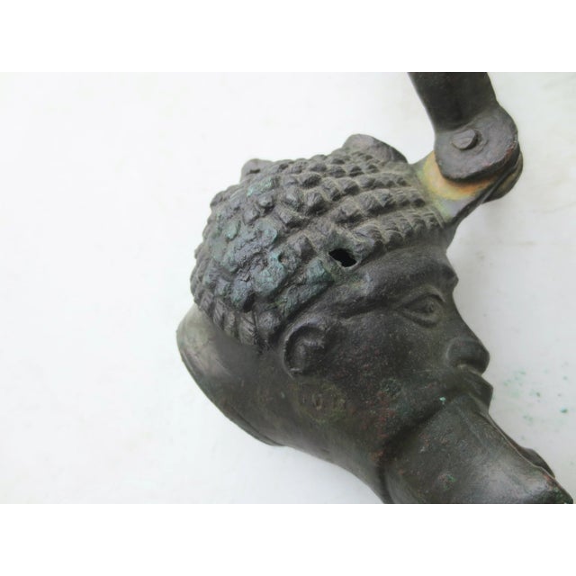 Mid 19th Century Grand Tour Bronze Roman Oil Lamp For Sale - Image 12 of 12