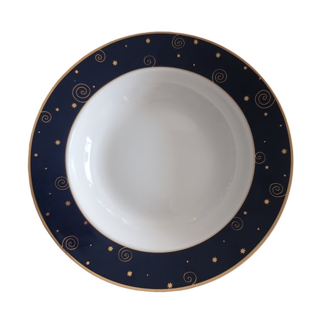 VTG 2000 Sakura Star Light 2 Christmas Salad/Soup Bowls Celestial Y2k Hallmark For Sale - Image 4 of 6