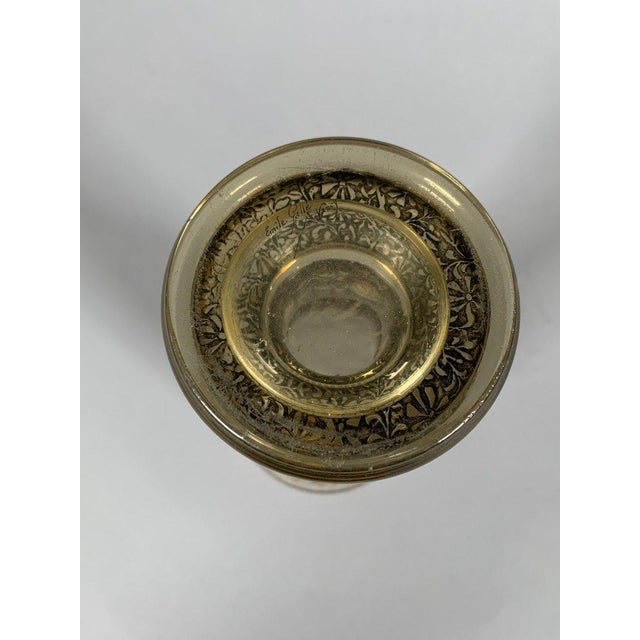 19th Century Émile Gallé (1846-1904) Art Nouveau Chalice For Sale - Image 5 of 12