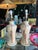1970s Mid-Century Modern Ceramic Table Lamps With Light Pink Tassels - a Pair For Sale - Image 4 of 11