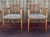 Dunbar Furniture Mid 20th Century Edward Wormley for Dunbar Spindle Back Dining Chairs Set of 4 For Sale - Image 4 of 11