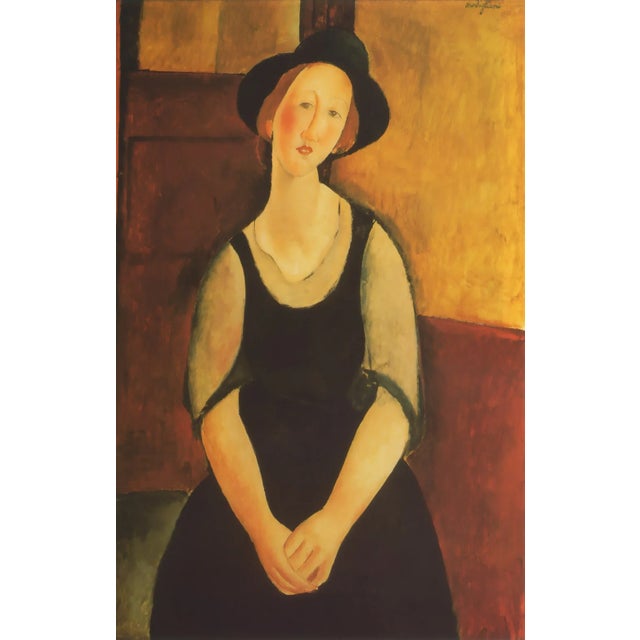 Artist: Amedeo Modigliani Country: Italy Title: Portrait of Thora Klinckowstrom Medium: Giclee Marks: Numbered limited...