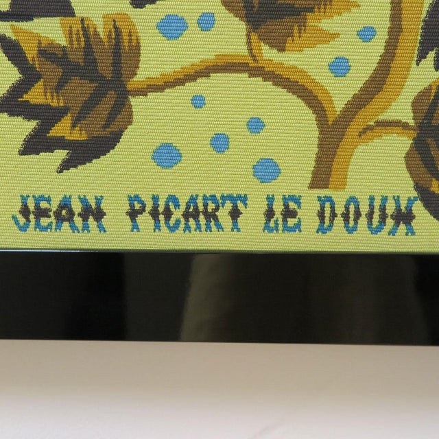 Jean Picart Le Doux Painting on Textile by Jean Picard Le Doux For Sale - Image 4 of 6