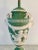 An elegant antique Wedgwood-style jasperware table lamp featuring the timeless neoclassical motifs that have made these...