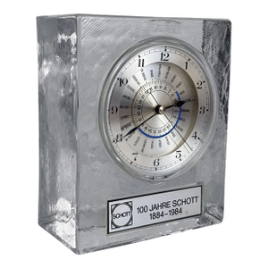 Vintage German Traditional Ice Block World Clock by Schott