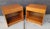 Mid-Century Modern Teak Danish Modern Night Stands - A Pair For Sale - Image 3 of 14