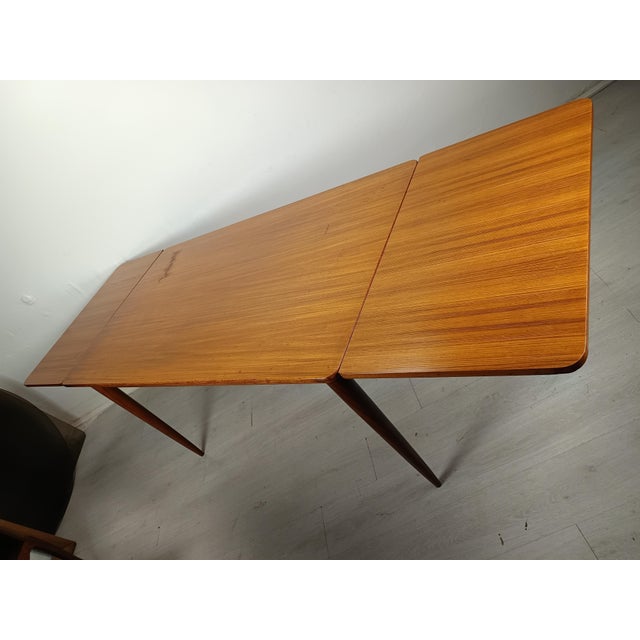 Vintage Extendable Teak Table, 1960s For Sale - Image 3 of 18
