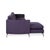 Fabric Osaka Corner Sofa in Blue Purple Aubergine from BoConcept For Sale - Image 11 of 15