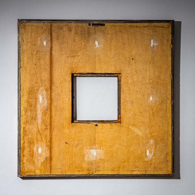 Early 20th Century Art Nouveau Square Metal Frame For Sale - Image 3 of 8