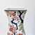 Imari Porcelain Vintage MCM Japanese Imari Porcelain Square Waisted Vases-Set of 2 For Sale - Image 4 of 8