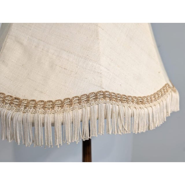 Danish Teak Floor Lamp with Brass, 1960s For Sale - Image 16 of 18