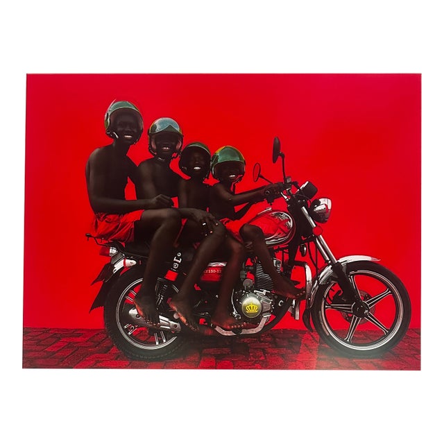 Derrick Ofosu Boateng ‘Noir Rider V2’ Print Framed For Sale