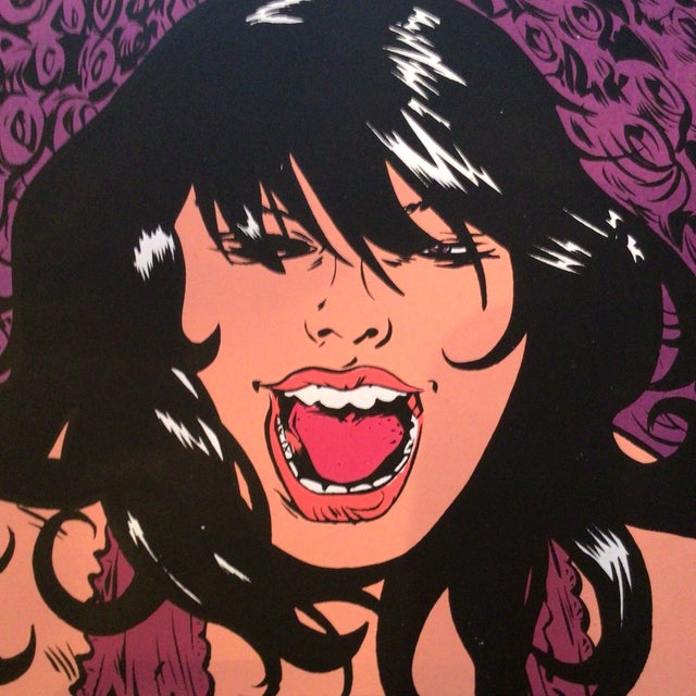 Wow now here is a real rare Paul Pope signed and numbered Pop Art poster by artist Paul Pope. It was printed and pulled by...