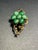 Art Deco Art Deco (1920s-30s) Neiger Brothers of Gablonz, Czechoslovakia, Unsigned “Peking Jade” Glass Brooch For Sale - Image 3 of 4