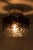 Beautiful Hillebrand ceiling light made from brass and amber glass. In good vintage condition. Measurements H. 21 cm; Ø 25...