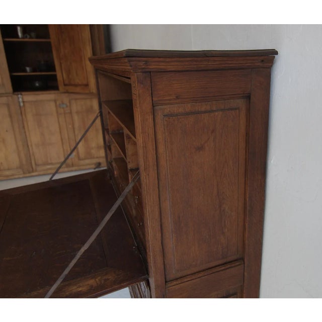 Late 18th Century Louis XVI Oak Secretary For Sale - Image 13 of 18
