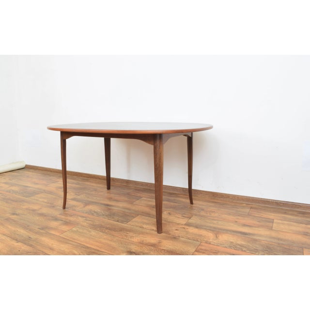 Mid-Century Swedish Teak Table Model Ovalen by Carl Malmsten for Mobel Komponerad AV, 1950s For Sale - Image 6 of 10