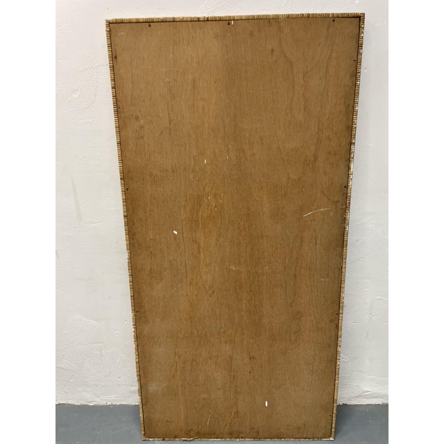 Mid-Century Modern Mid-Century Modern Geometric Wall Mirror, 1960s For Sale - Image 3 of 5