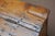 Antique European Rustic Wood Pine Trunk / Blanket Box W/ Double Lift Up Lids For Sale - Image 16 of 17