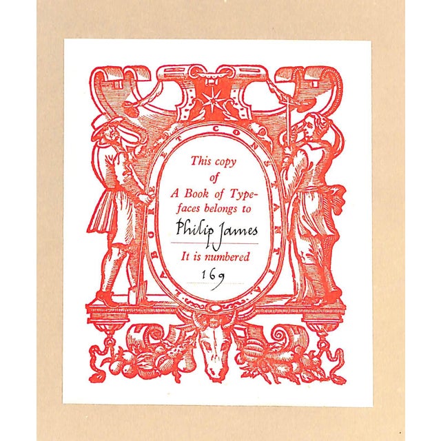 Paper "A Book of Typefaces" 1952 For Sale - Image 7 of 10