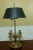 Large Tole Shade Brass Table Lamp For Sale - Image 11 of 11