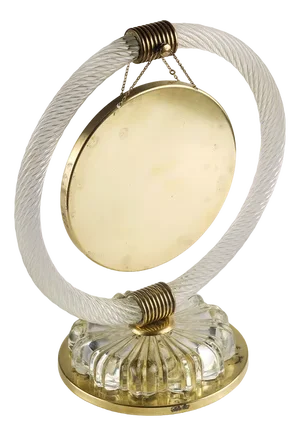 Italian Gong in Murano Glass from Seguso