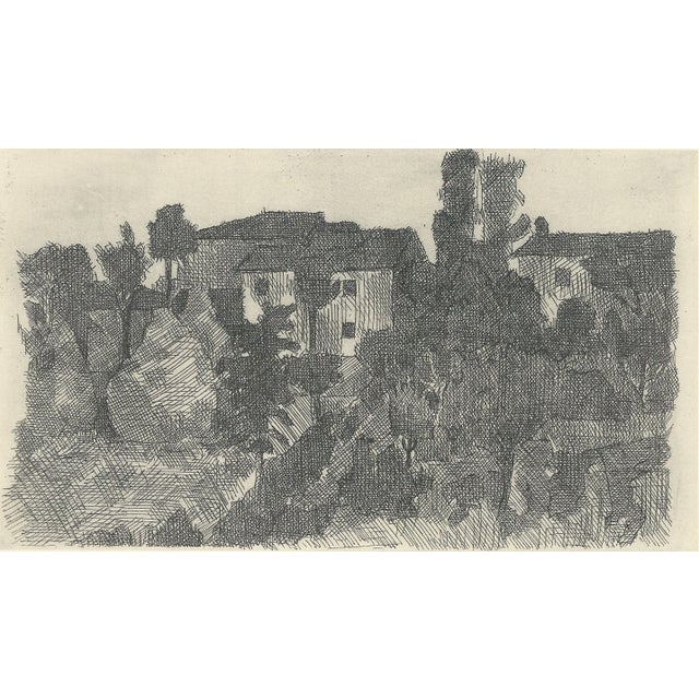 Giorgio Morandi, The Poggio in the Evening, Lithograph For Sale - Image 3 of 6