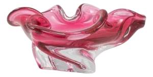 20th Century Italian Glass Plateau