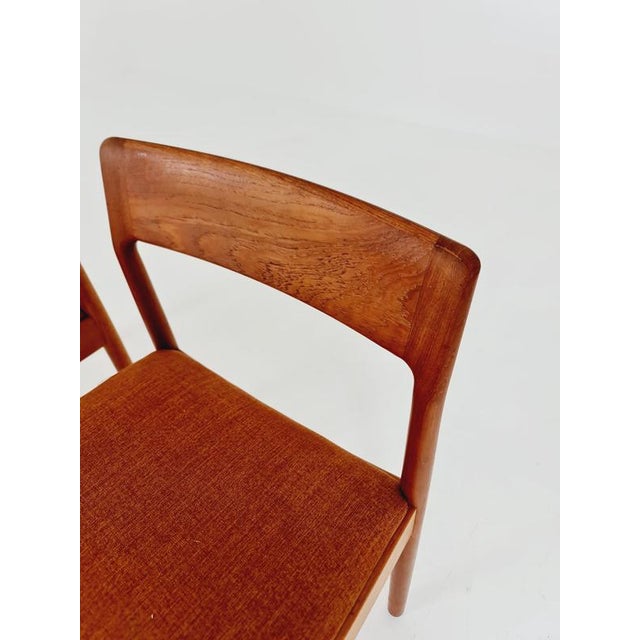Danish Teak Dining Chairs by Johannes Norgaard, 1960s, Set of 2 For Sale - Image 5 of 14