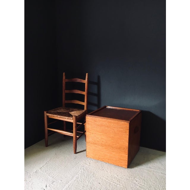 Handcrafted Cubical Side Table, Belgium, 1950s For Sale - Image 17 of 18