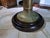 Metal Nautical Table with Brass Base and Glass Top For Sale - Image 7 of 8