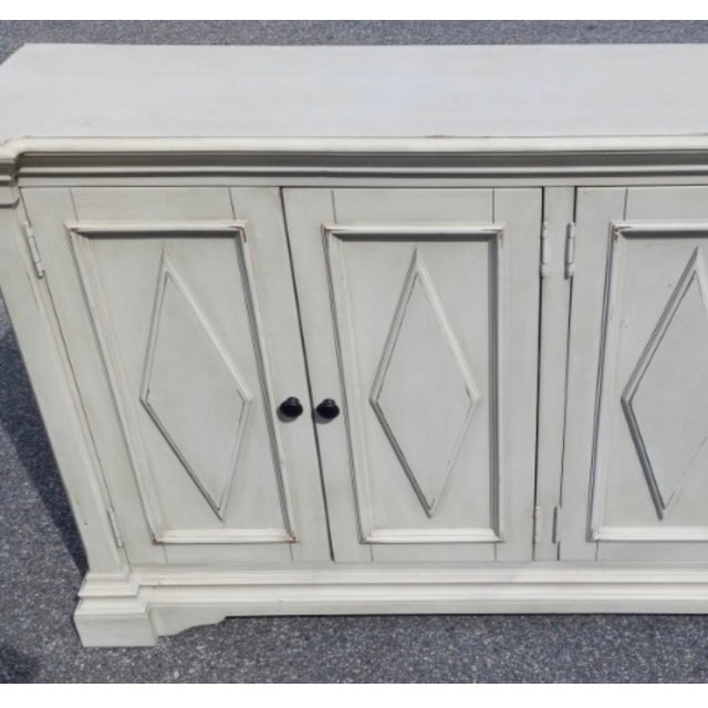 Vintage Hooker Rustic Farmhouse Style Media / Storage Cabinet For Sale - Image 12 of 12