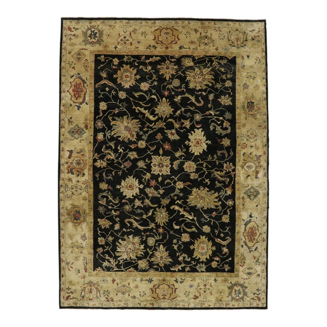 Vintage Pakistani Tabriz Rug - 10'00 X 14'00 For Sale