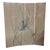 1980s Four-Panel Hand-Painted Wooden Room Divider Screen For Sale - Image 11 of 11