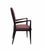 Mid-Century Modern Molded Wood and Bordeaux Skai Armchair from Vittorio Dassi, Italy, 1950s For Sale - Image 3 of 11