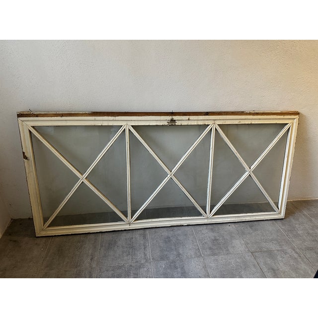 Antique Transom Window, 1900s For Sale - Image 9 of 9