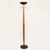 Wooden Floor Lamp with Black Tilted Uplight, 1990s For Sale - Image 9 of 10