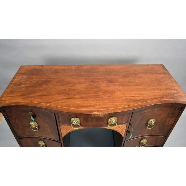 Antique Regency Revival Mahogany Sideboard, 1880 For Sale - Image 9 of 12