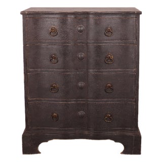 Dutch Serpentine Commode, 1830 For Sale