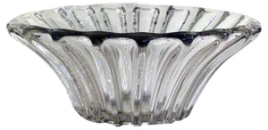 Fluted Salad Bowl by Pierre Davesn