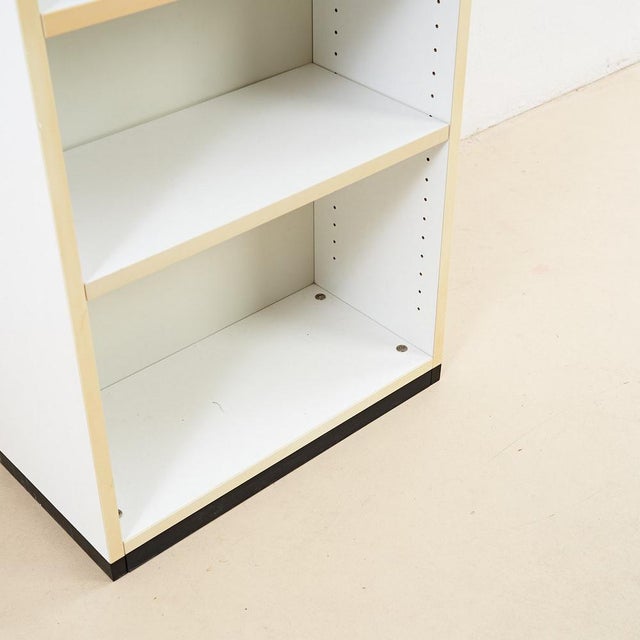 Modern Bookcase in White For Sale - Image 3 of 8