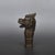Vintage Pure Silver Dragon Head Cane Handle - Zodiac Walking Stick Topper For Sale - Image 4 of 9