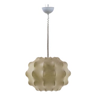 Cocoon Pendant Lamp in the style of Tobia Scarpa, Italy 1960s For Sale